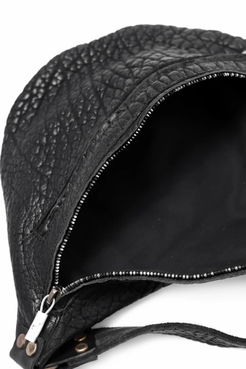 ierib WAIST SHOULDER BAG / Rough Bull (BLACK A) - Image 11