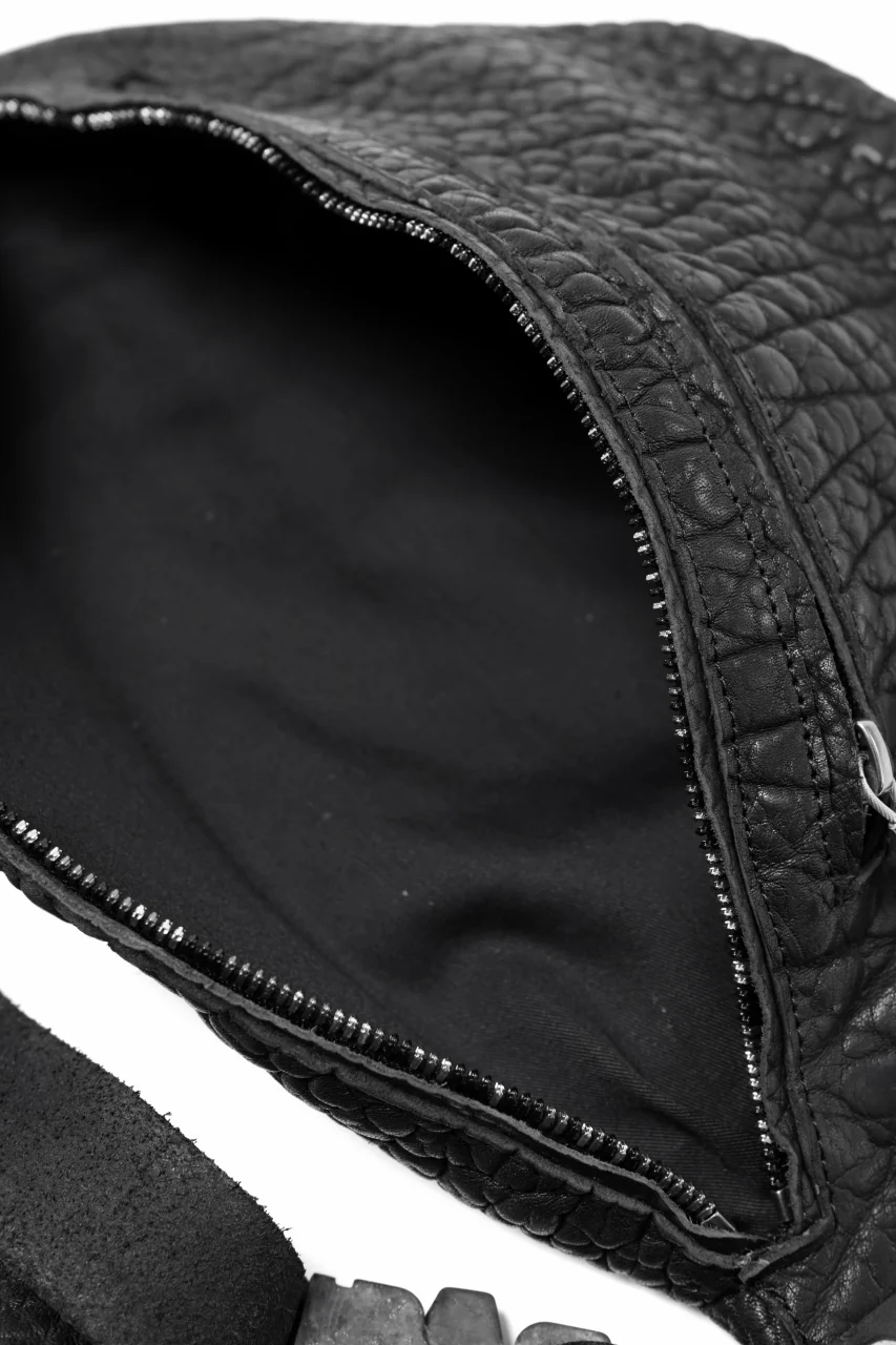 ierib WAIST SHOULDER BAG / Rough Bull (BLACK A) - Image 12