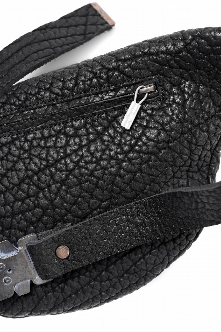 ierib WAIST SHOULDER BAG / Rough Bull (BLACK A) - Image 14