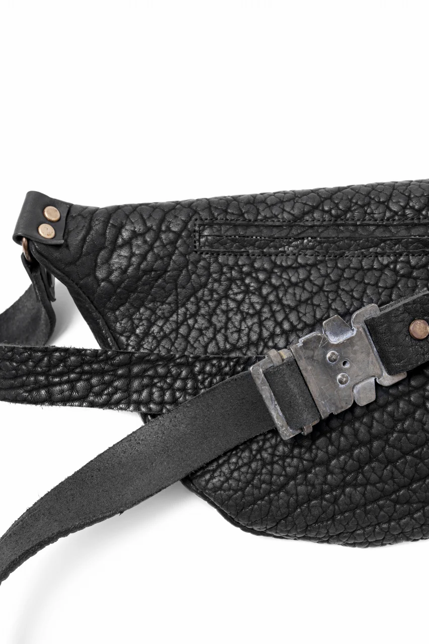 ierib WAIST SHOULDER BAG / Rough Bull (BLACK A) - Image 15