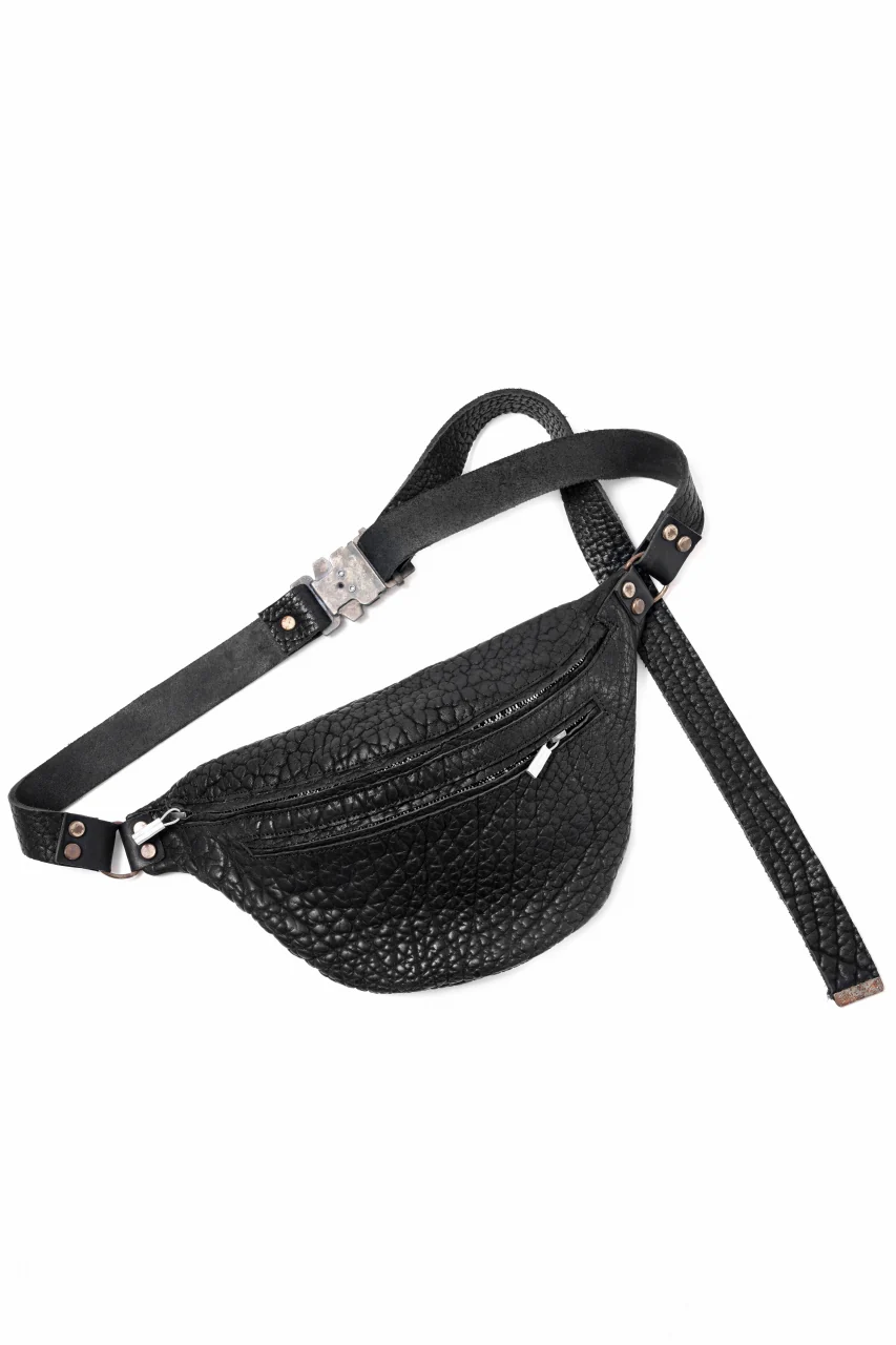 ierib WAIST SHOULDER BAG / Rough Bull (BLACK A) - Image 2