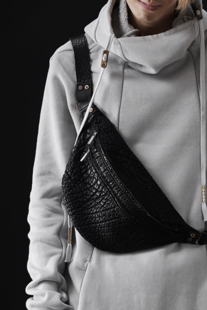 ierib WAIST SHOULDER BAG / Rough Bull (BLACK A) - Image 20