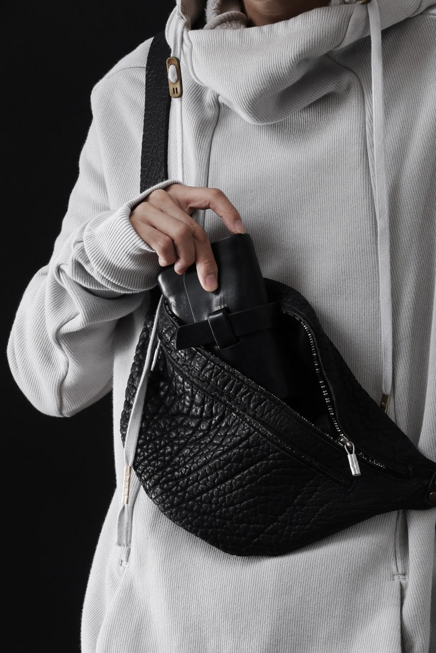 ierib WAIST SHOULDER BAG / Rough Bull (BLACK A) - Image 21