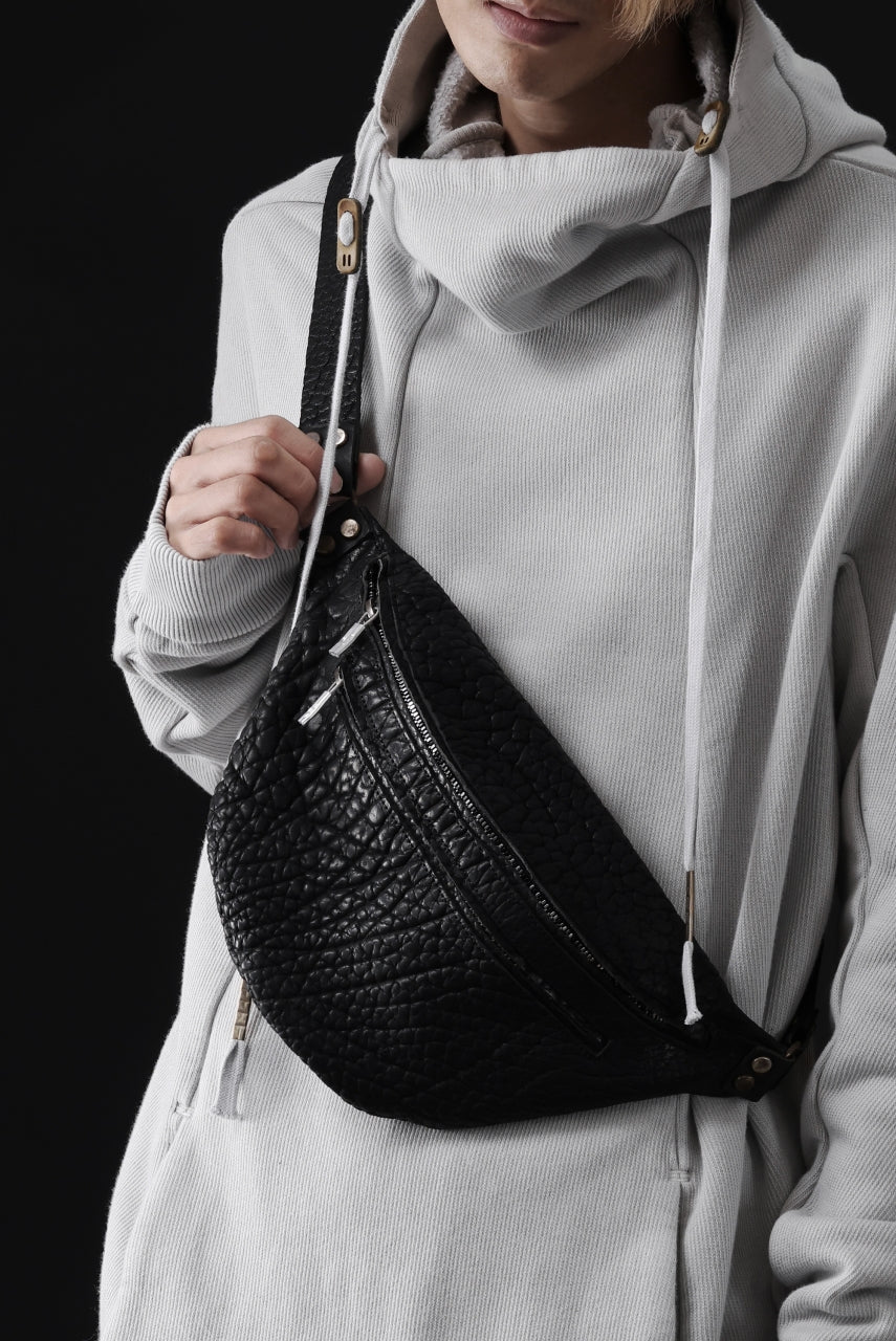 ierib WAIST SHOULDER BAG / Rough Bull (BLACK A) - Image 22