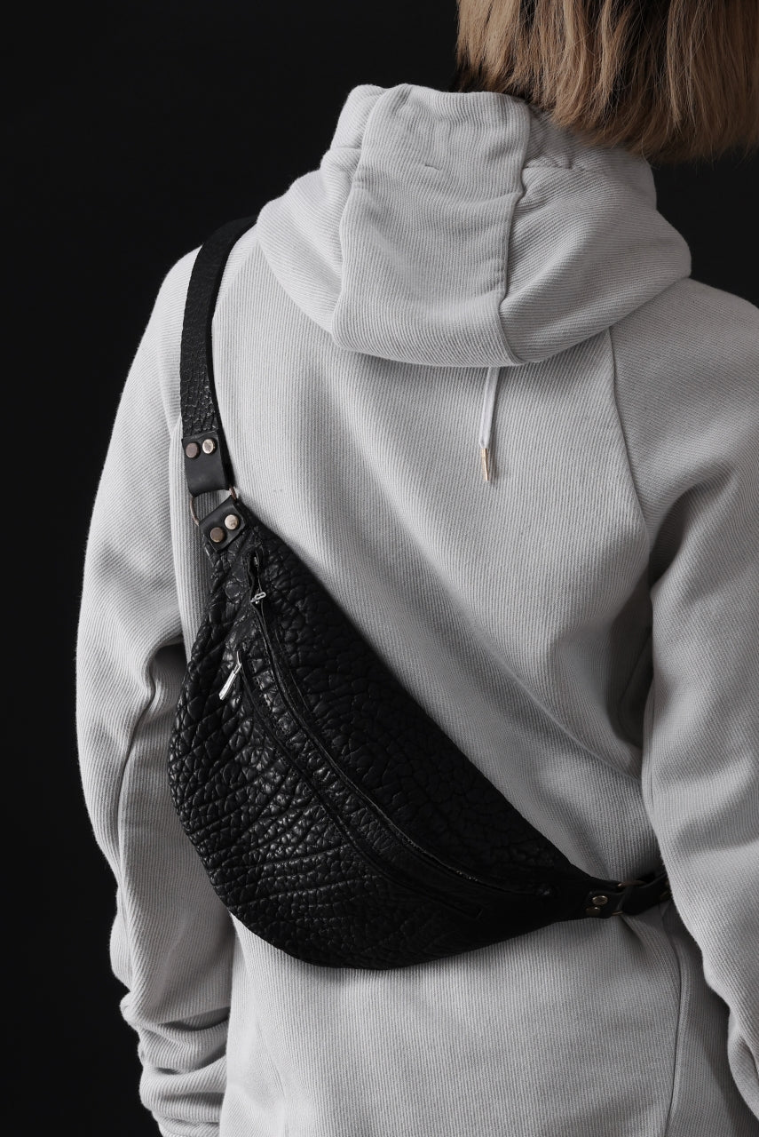 ierib WAIST SHOULDER BAG / Rough Bull (BLACK A) - Image 23