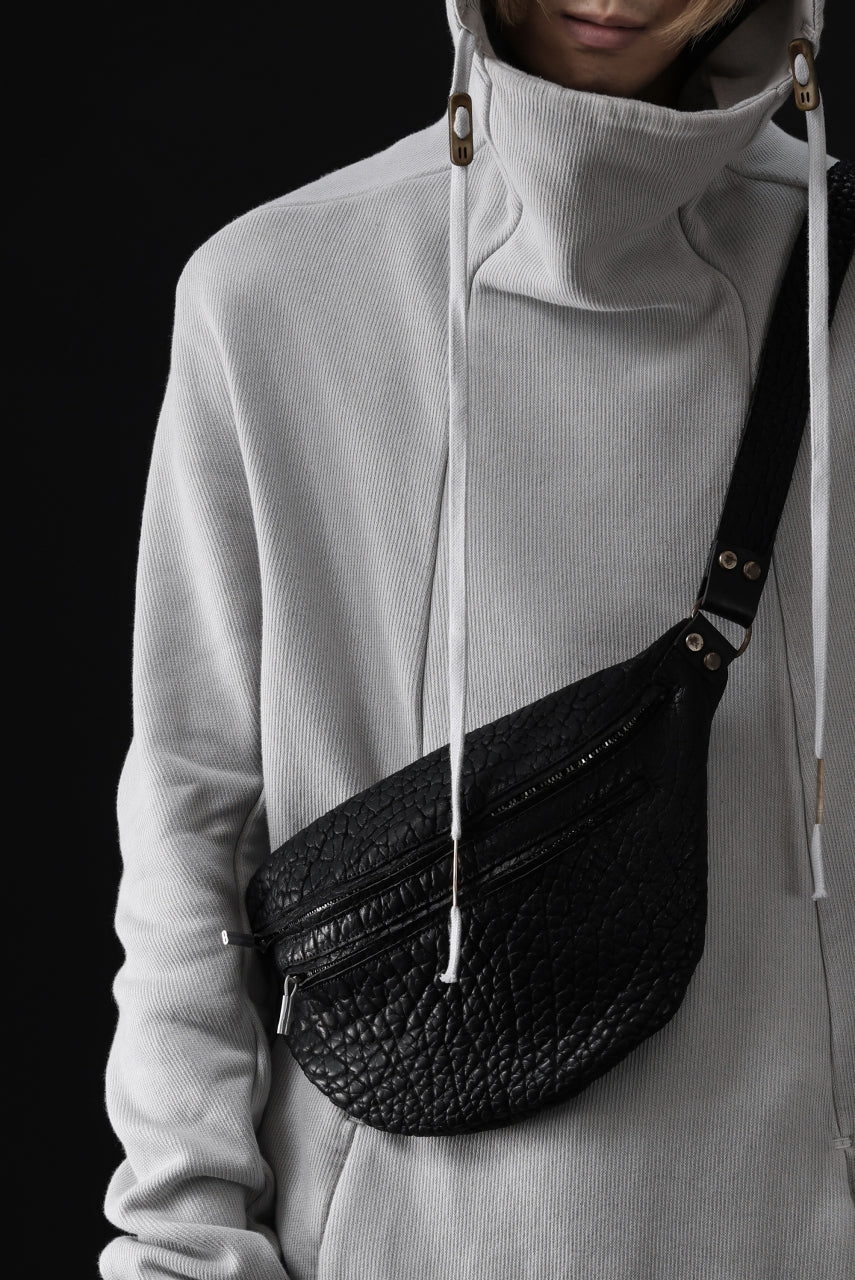 ierib WAIST SHOULDER BAG / Rough Bull (BLACK A) - Image 27