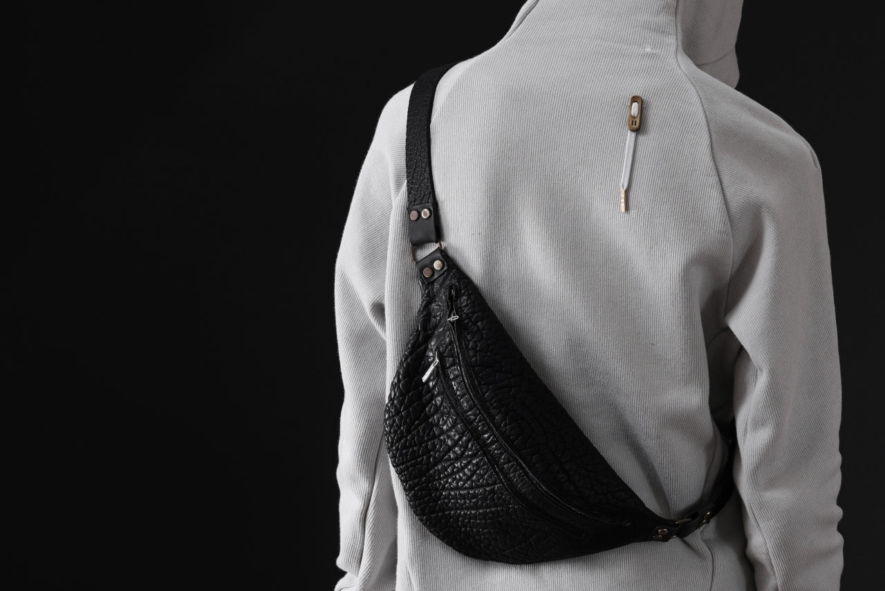 ierib WAIST SHOULDER BAG / Rough Bull (BLACK A) - Image 37
