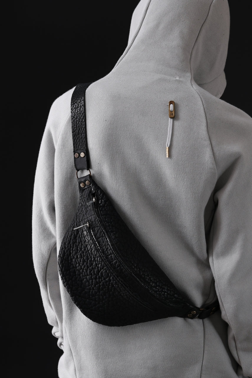 ierib WAIST SHOULDER BAG / Rough Bull (BLACK B) - Image 15