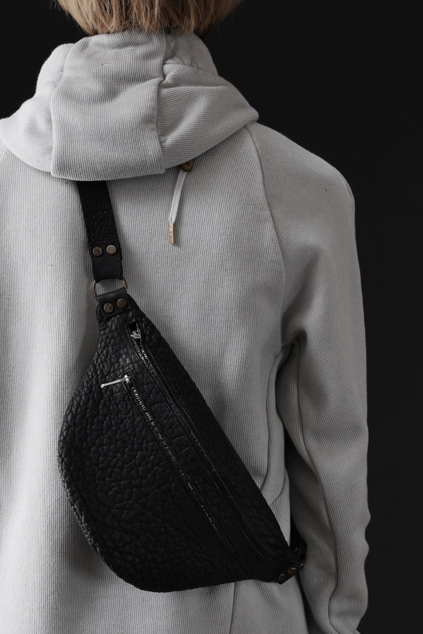 ierib WAIST SHOULDER BAG / Rough Bull (BLACK B) - Image 17