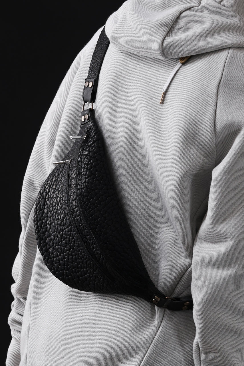 ierib WAIST SHOULDER BAG / Rough Bull (BLACK B) - Image 18