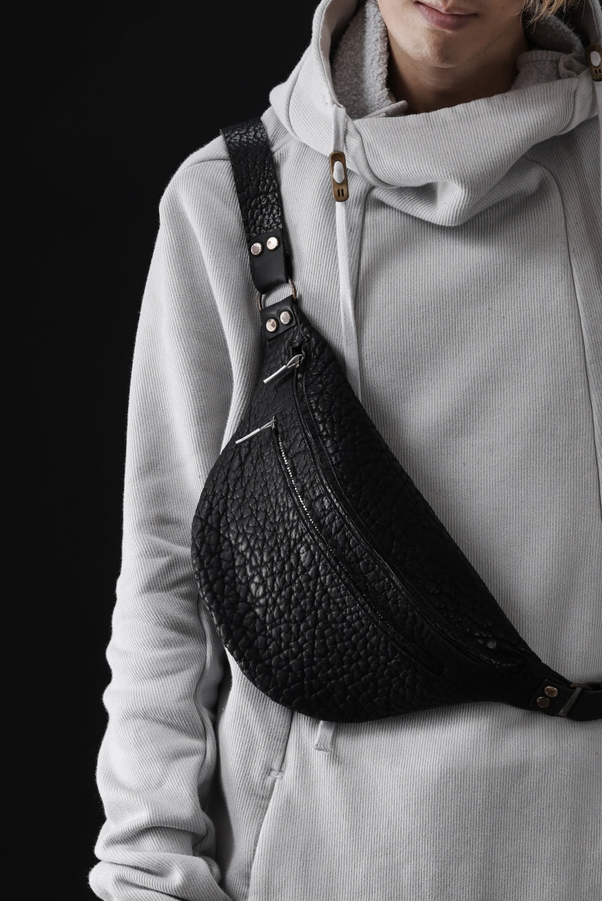 ierib WAIST SHOULDER BAG / Rough Bull (BLACK B) - Image 19