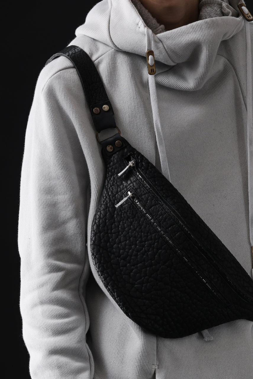 ierib WAIST SHOULDER BAG / Rough Bull (BLACK B) - Image 20