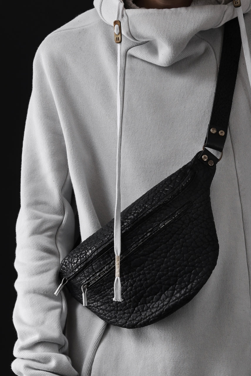ierib WAIST SHOULDER BAG / Rough Bull (BLACK B) - Image 21