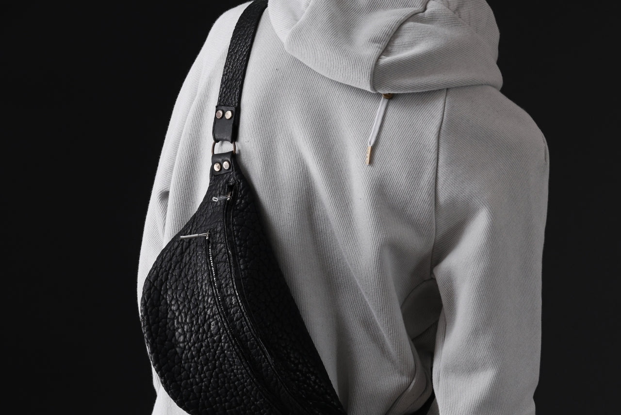 ierib WAIST SHOULDER BAG / Rough Bull (BLACK B) - Image 26