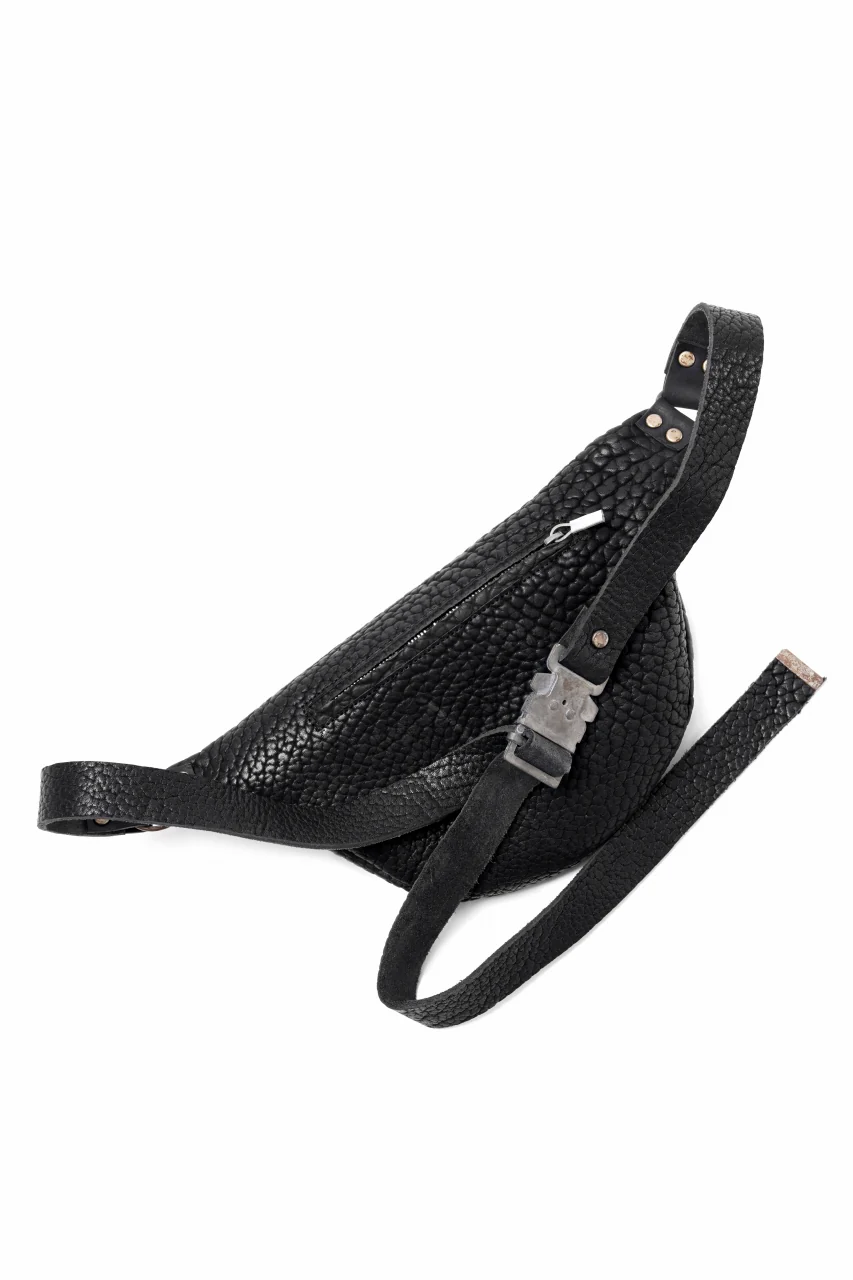 ierib WAIST SHOULDER BAG / Rough Bull (BLACK B) - Image 4