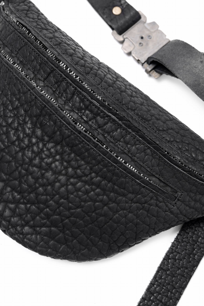 ierib WAIST SHOULDER BAG / Rough Bull (BLACK B) - Image 5