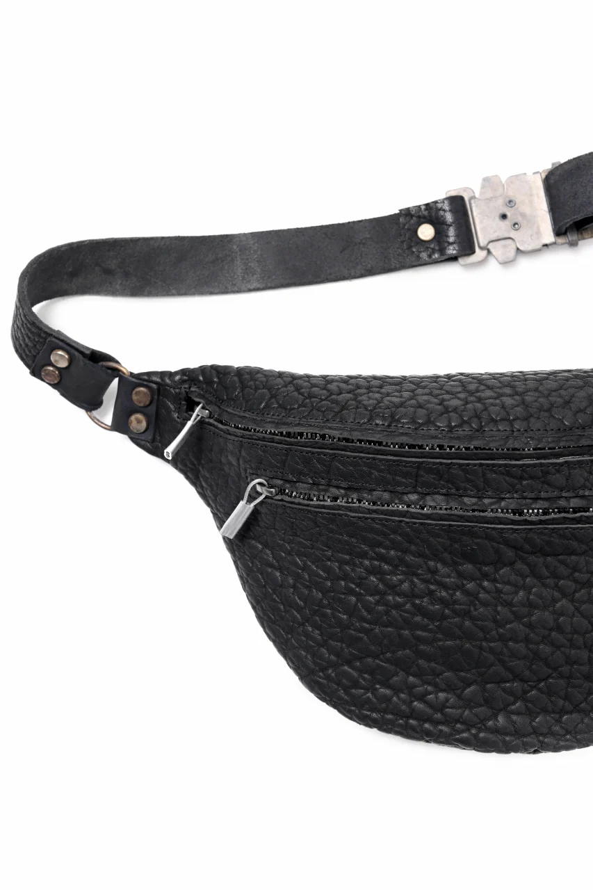 ierib WAIST SHOULDER BAG / Rough Bull (BLACK B) - Image 6