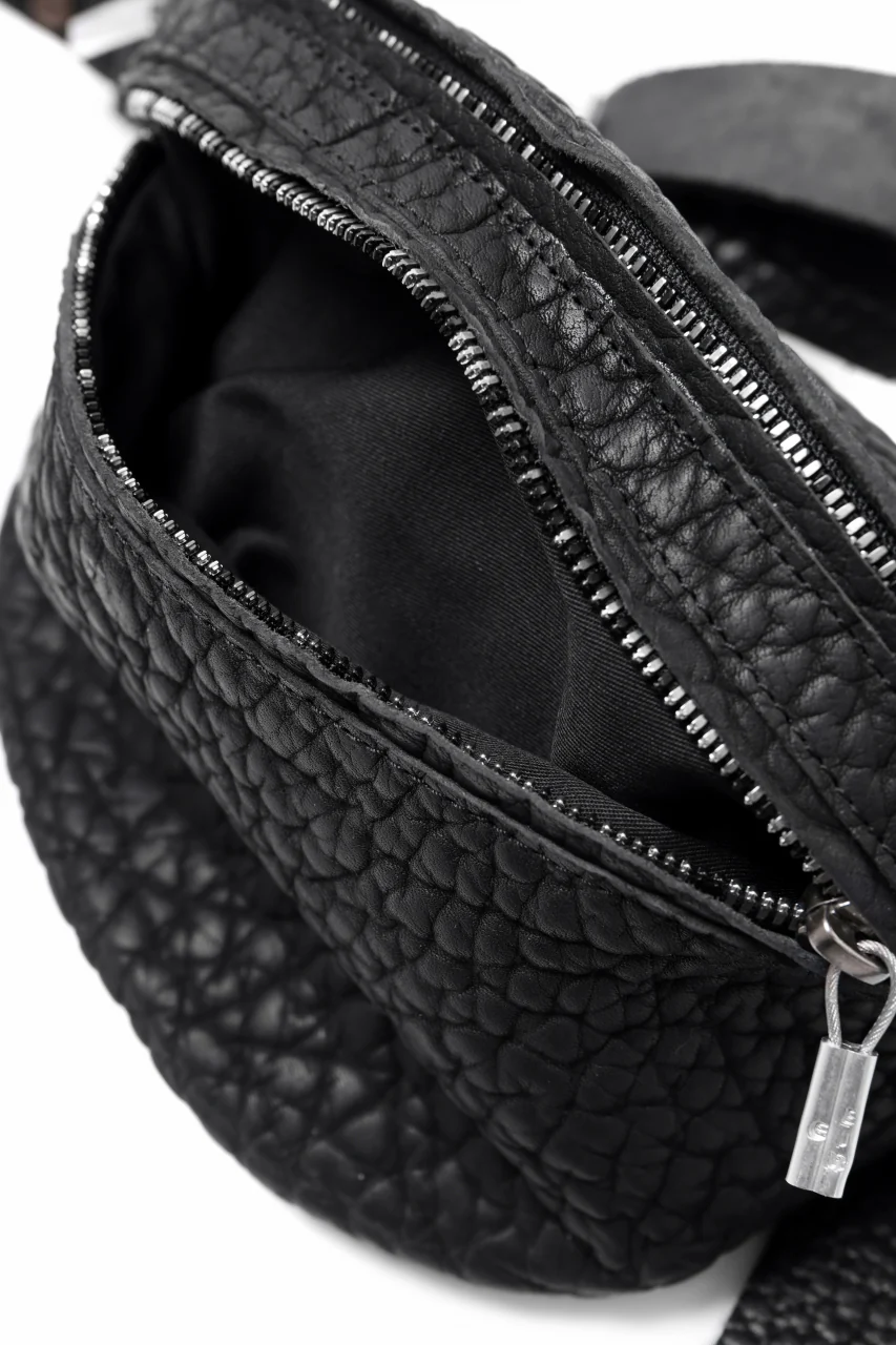 ierib WAIST SHOULDER BAG / Rough Bull (BLACK B) - Image 9