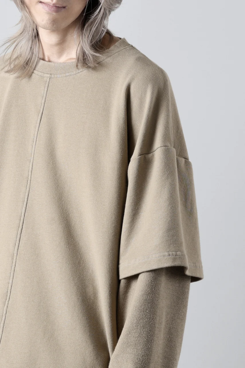 INDEPICT® × LOOM exclusive INVERSION TERRY LAYERED TOP (MOON GREY) - Image 22