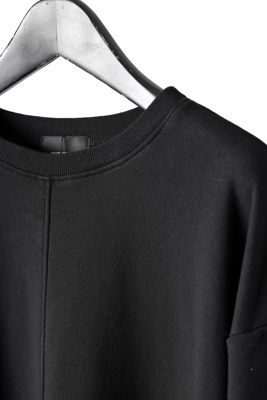 INDEPICT® × LOOM exclusive INVERSION TERRY LAYERED TOP (BLACK) - Image 11