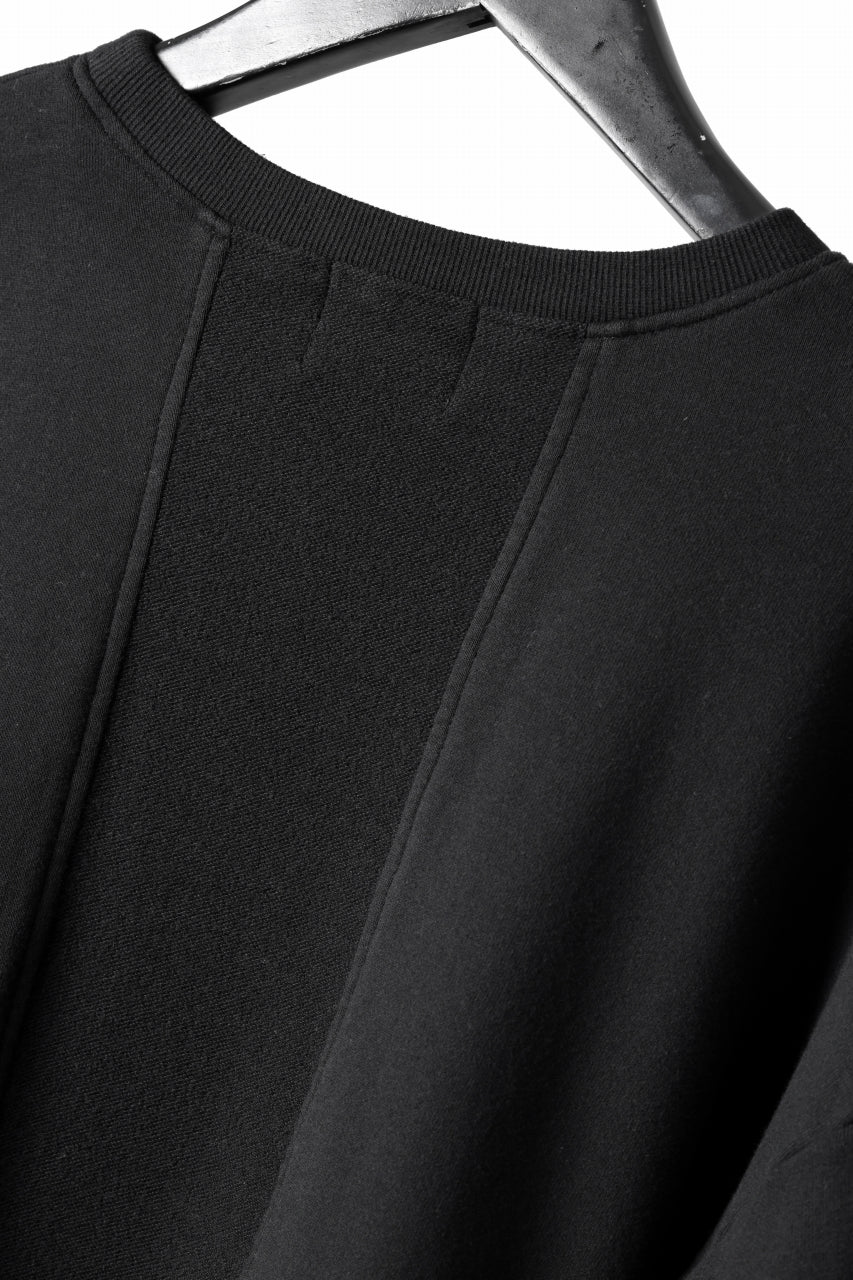 INDEPICT® × LOOM exclusive INVERSION TERRY LAYERED TOP (BLACK) - Image 14