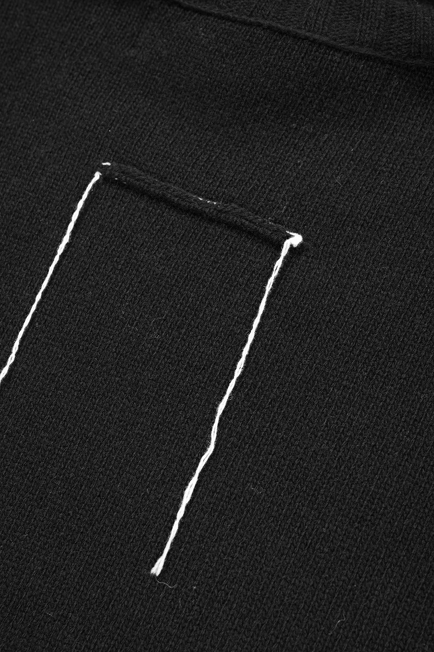 ISABEL BENENATO Cashmere Turtle Neck Sweater (BLACK) - Image 14