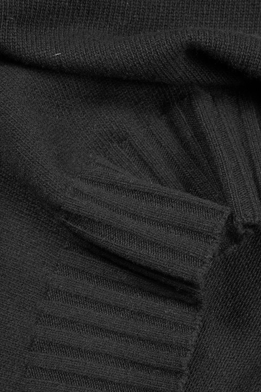 ISABEL BENENATO Cashmere Turtle Neck Sweater (BLACK) - Image 15