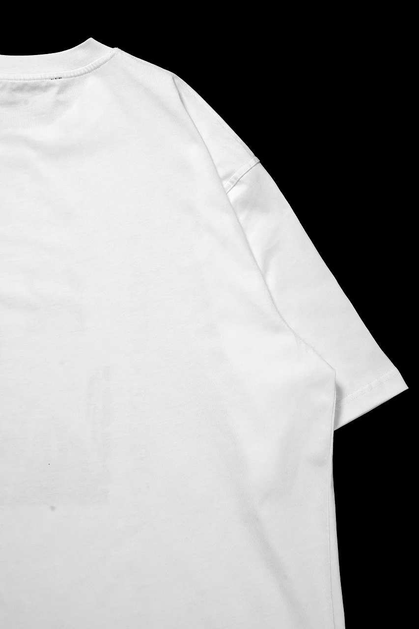 ISABEL BENENATO Comfort Size Print T-Shirt of Cotton Jersey (WHITE) - Image 11
