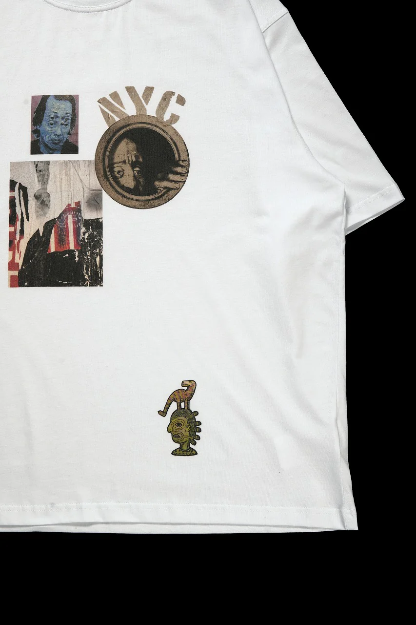 ISABEL BENENATO Comfort Size Print T-Shirt of Cotton Jersey (WHITE) - Image 6