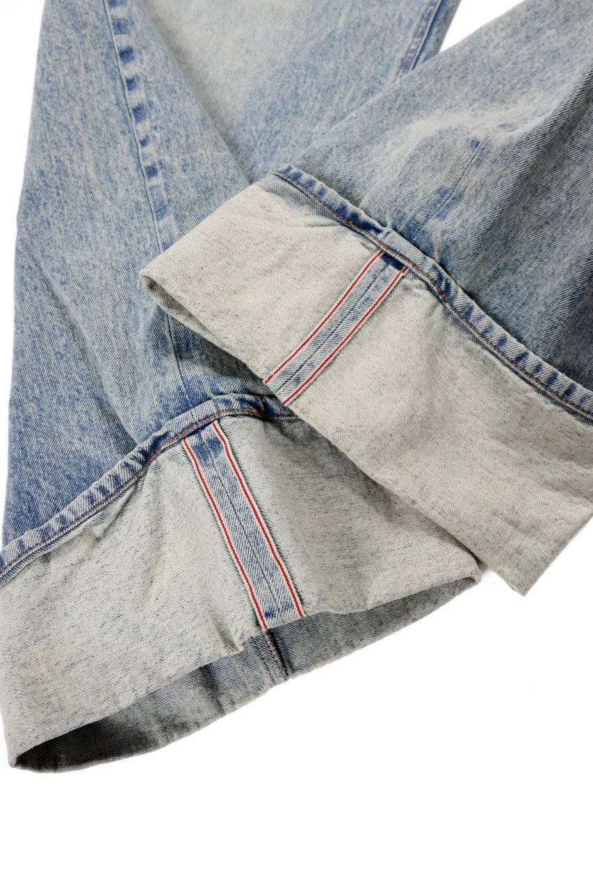 ISABEL BENENATO Selvedge Wide Denim Pant (DENIM) - Image 13