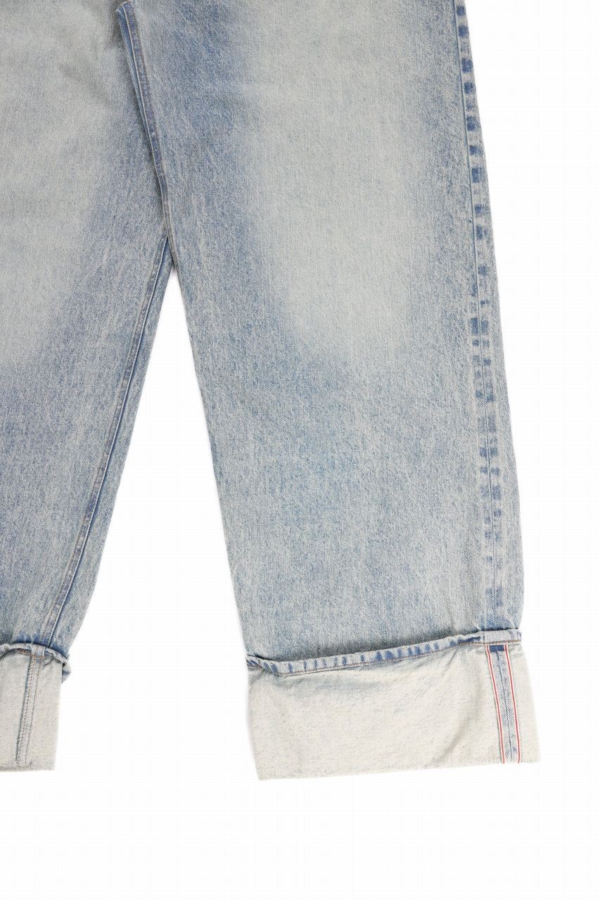 ISABEL BENENATO Selvedge Wide Denim Pant (DENIM) - Image 8