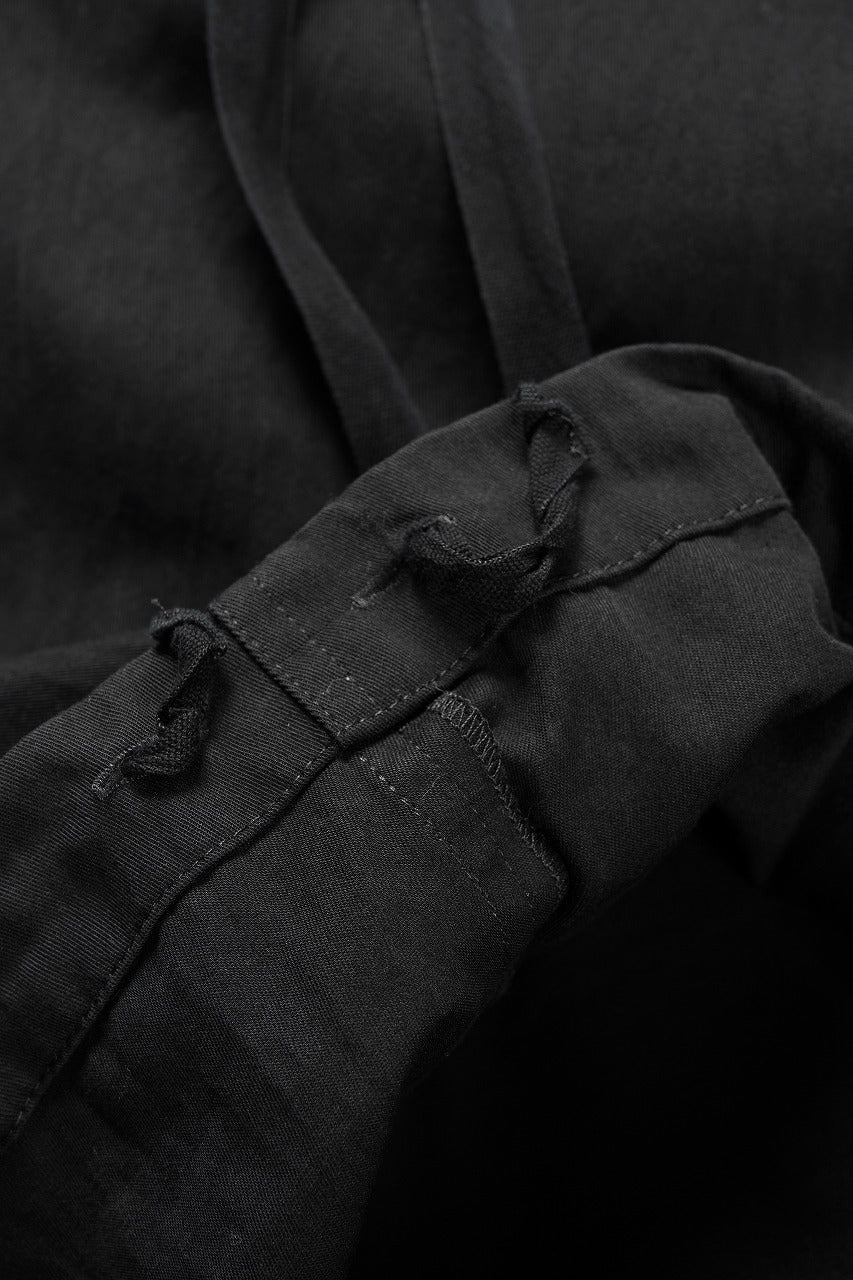 ISABEL BENENATO Technical Cargo Trousers (BLACK) - Image 16