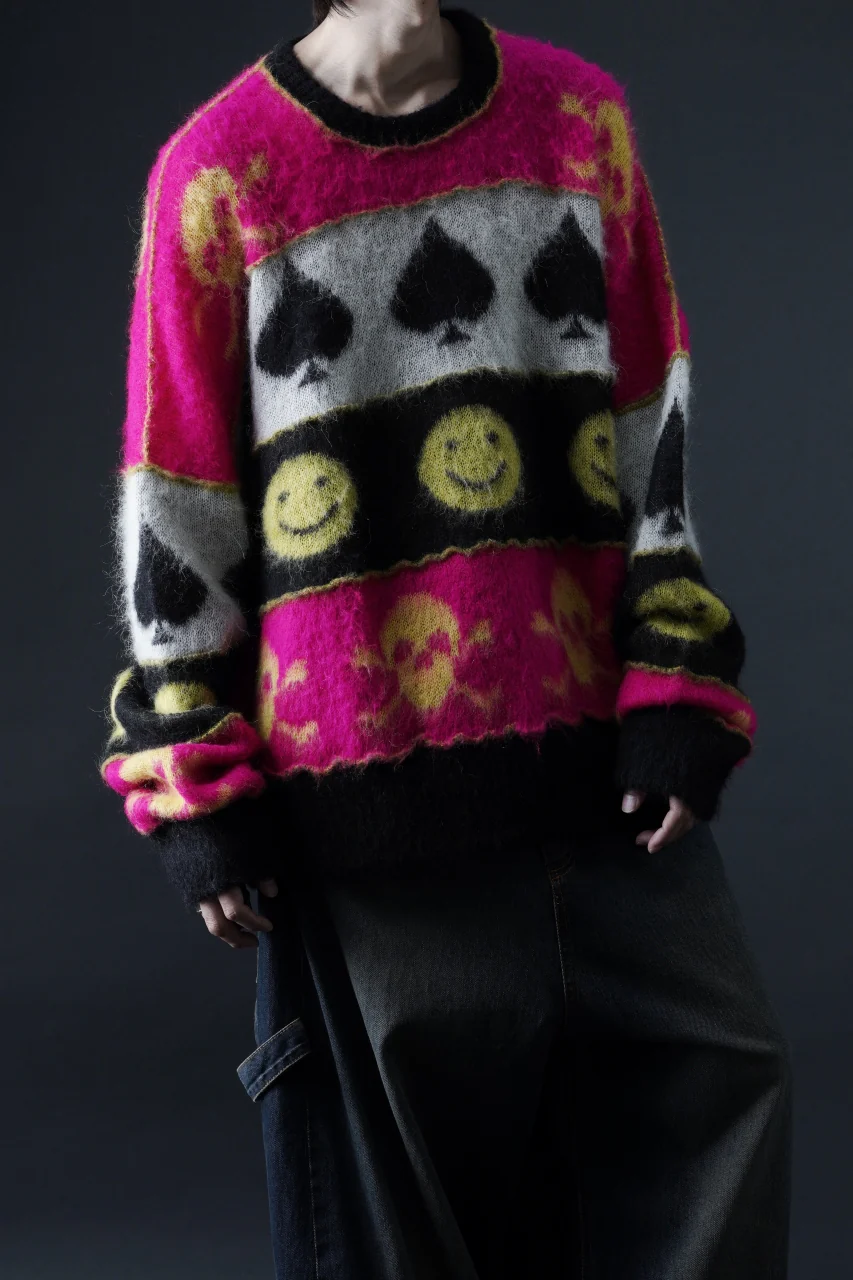 **ISABEL BENENATO Wool Jacquarrd Intarsia Knit Jumper (MIX) - Image 22