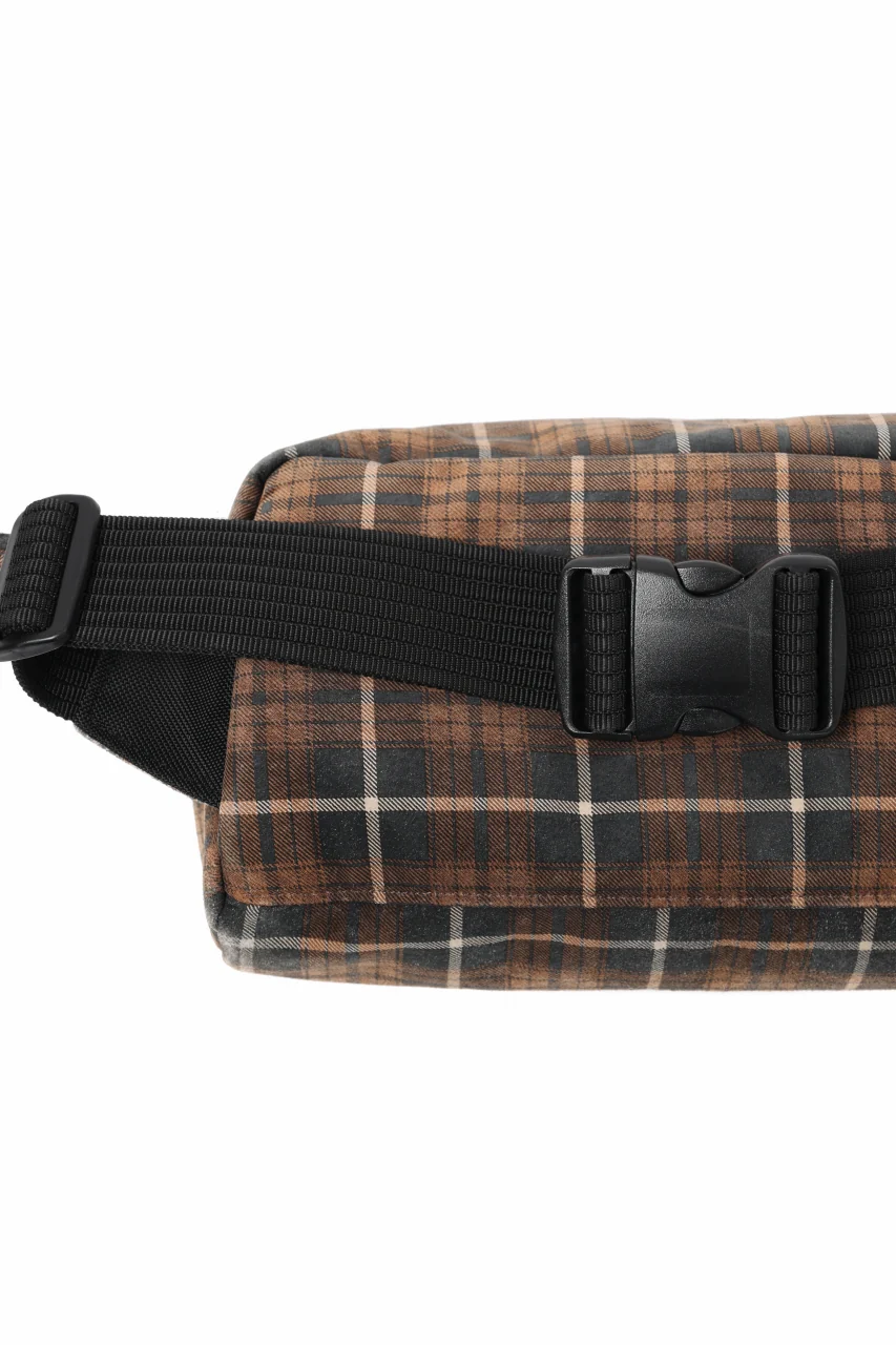 ISAMU KATAYAMA BACKLASH 2 WAY BAG / PIG SUEDE LEATHER (DARK TONE) - Image 7