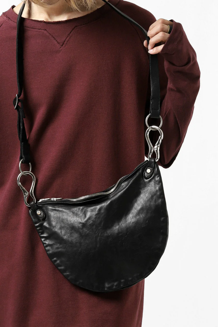 ISAMU KATAYAMA BACKLASH 2WAY BAM BAG / ITALY SHOULDER OBJECT DYED (BLACK) - Image 57