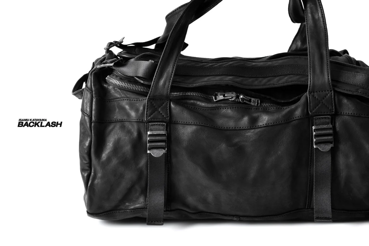 ISAMU KATAYAMA BACKLASH 3WAY BAG [ Italy Shoulder + JP-Tanned Steer ] - Image 48