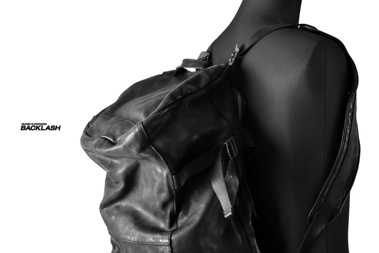 ISAMU KATAYAMA BACKLASH 3WAY BAG [ Italy Shoulder + JP-Tanned Steer ] - Image 50