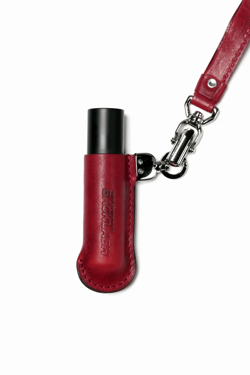 ISAMU KATAYAMA BACKLASH ATOMIZER NECK HOLDER / Italy Shoulder (RED) - Image 5