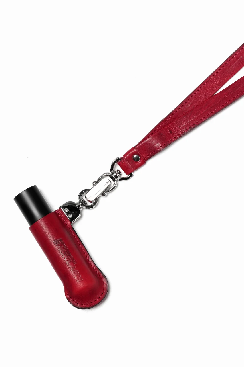 ISAMU KATAYAMA BACKLASH ATOMIZER NECK HOLDER / Italy Shoulder (RED) - Image 8