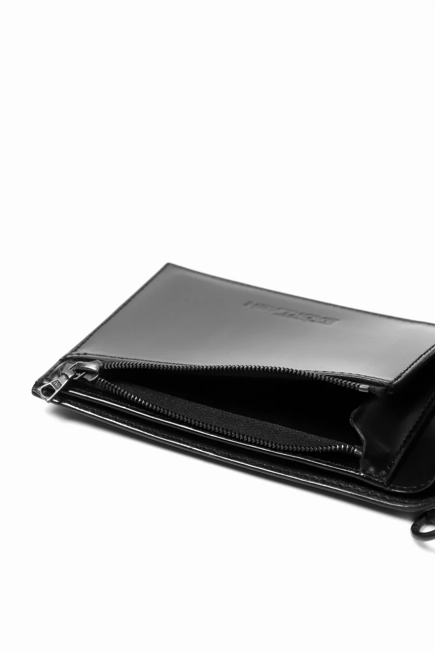 ISAMU KATAYAMA BACKLASH BILLFOLD WALLET / BRIDLE LEATHER (BLACK) - Image 17