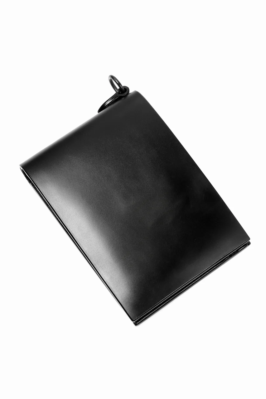 ISAMU KATAYAMA BACKLASH BILLFOLD WALLET / BRIDLE LEATHER (BLACK) - Image 2