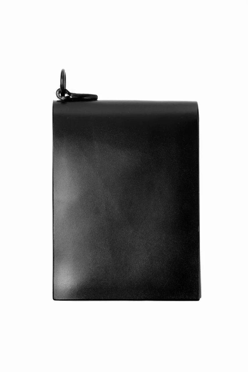 ISAMU KATAYAMA BACKLASH BILLFOLD WALLET / BRIDLE LEATHER (BLACK) - Image 5