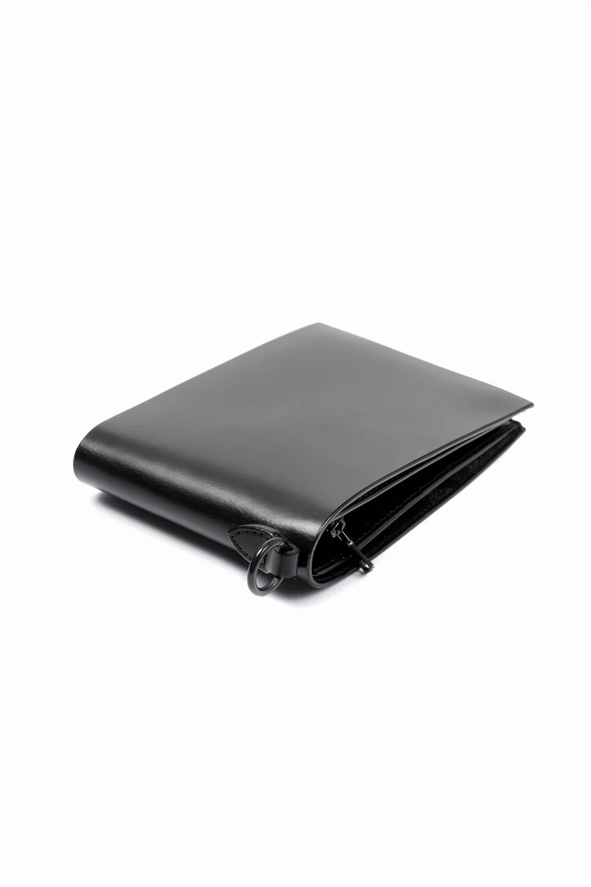 ISAMU KATAYAMA BACKLASH BILLFOLD WALLET / BRIDLE LEATHER (BLACK) - Image 7