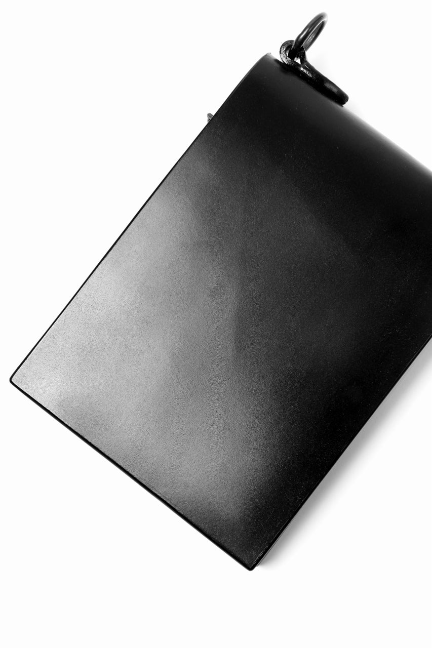 ISAMU KATAYAMA BACKLASH BILLFOLD WALLET / BRIDLE LEATHER (BLACK) - Image 8