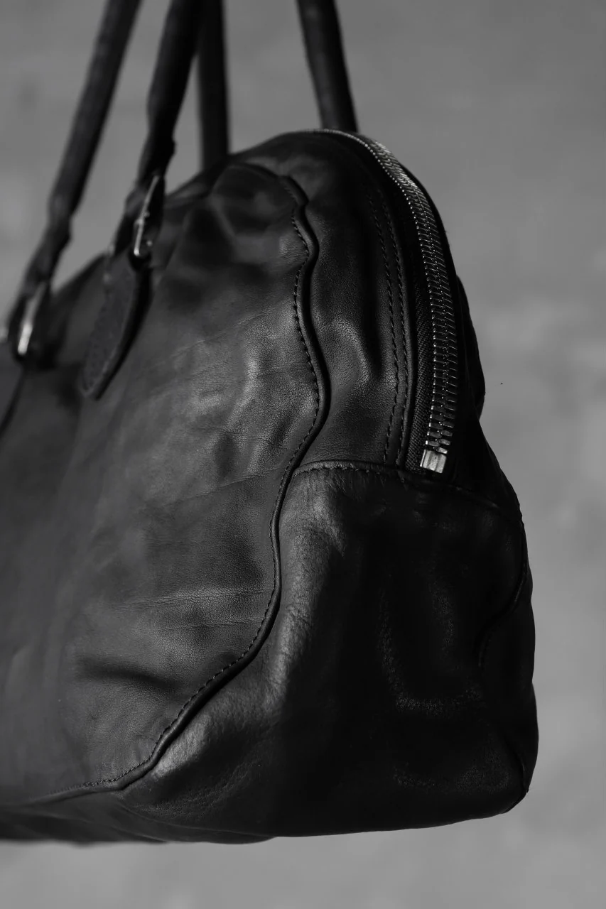 ISAMU KATAYAMA BACKLASH BOSTON BAG / Italy Shoulder + JP-Tanned Steer - Image 12