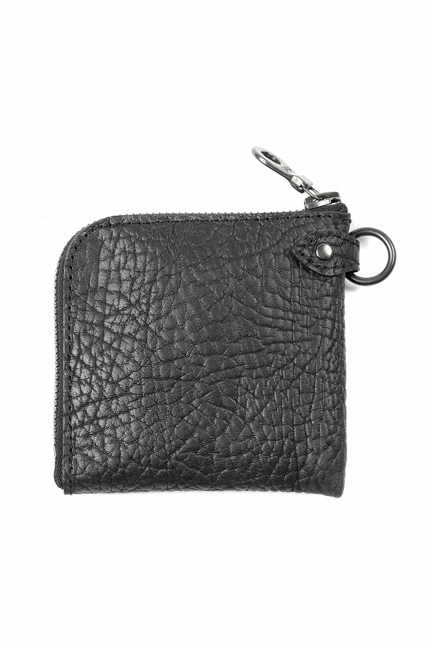 ISAMU KATAYAMA BACKLASH COIN PURSE / MARYAM HEAT SHRINK HORSE BUTT (BLACK) - Image 2