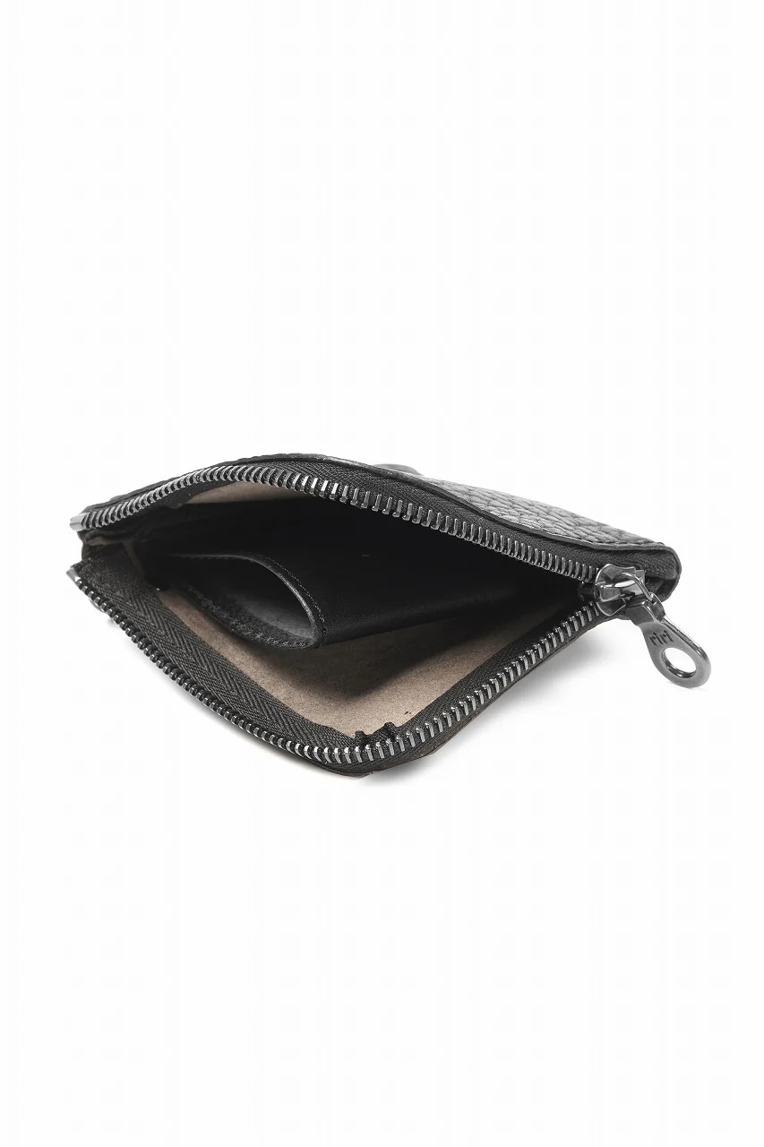 ISAMU KATAYAMA BACKLASH COIN PURSE / MARYAM HEAT SHRINK HORSE BUTT (BLACK) - Image 7
