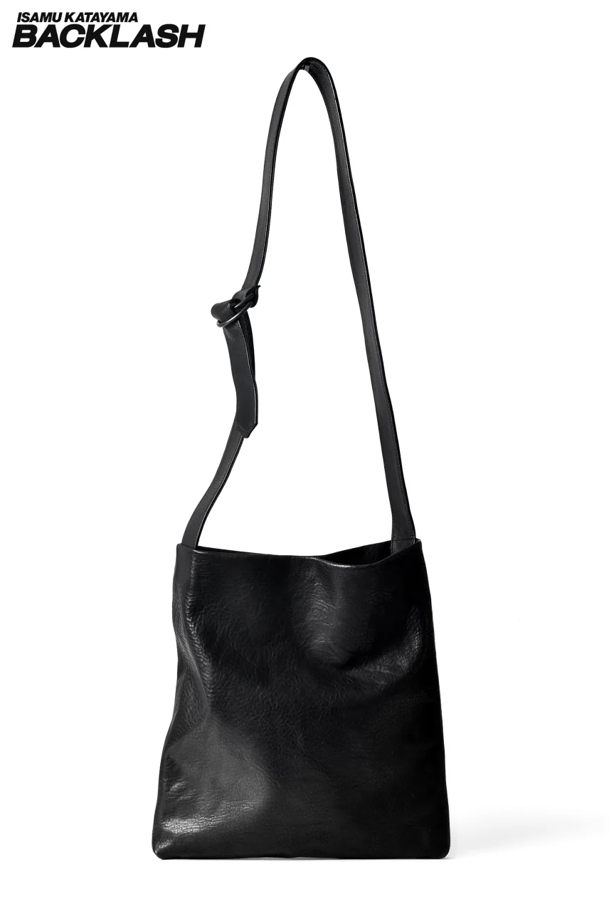 ISAMU KATAYAMA BACKLASH "COOLIDGE" SHOULDER BAG (BLACK)