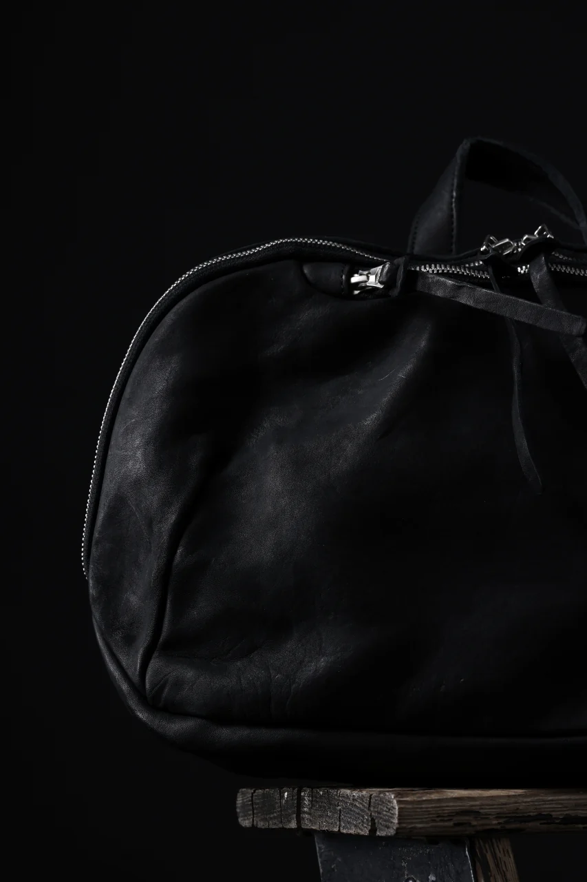 ISAMU KATAYAMA BACKLASH CROSSBODY BAG / DOUBLE-SHOULDER OBJECT DYED (BLACK) - Image 27