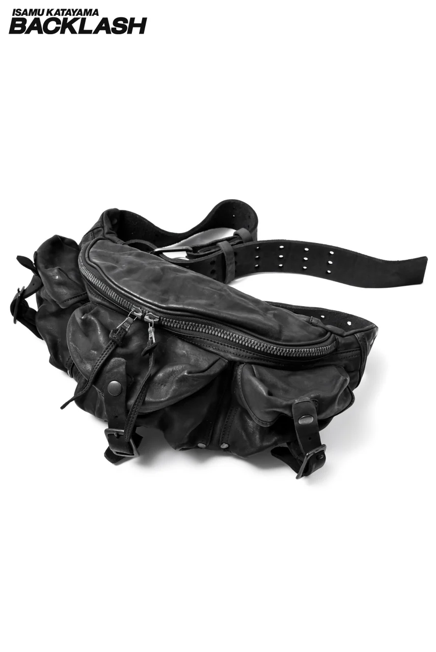 ISAMU KATAYAMA BACKLASH "DoubleShoulder" MIL-BAG (BLACK)